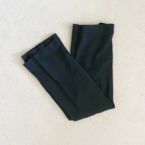 Body By Victoria Black Wide Leg Wool Pants